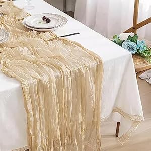 2pack10ftcheeseclothtablerunnerbeigegauzelongtablerunnersbohogauzecheeseclothtablerunnerrusticsheerrunnerforweddingpartytabledecor35x120inch Urban Country Home Decor 2 pack 10 ft cheesecloth table runner beige gauze long table runners boho gauze cheese cloth table runner rustic sheer runner for wedding party table decor 35 x 120 inch urban country home decor