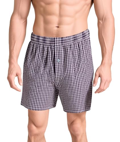 M MOACC Boxers for Men - Men's 100% Cotton Boxer Briefs Underwear Premium Quality Shorts2