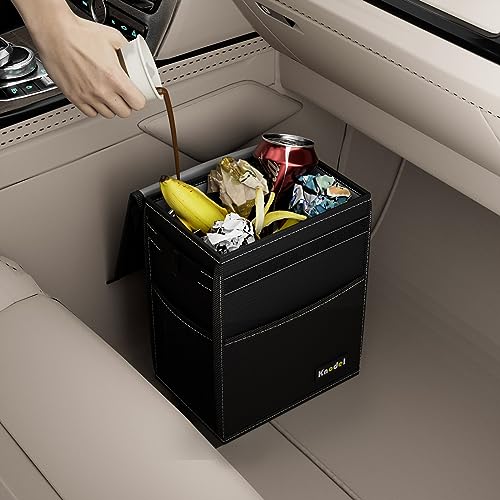K Knodel KL 2 Gallon Black Leak-Proof Waterproof Car Trash Can thumb #5