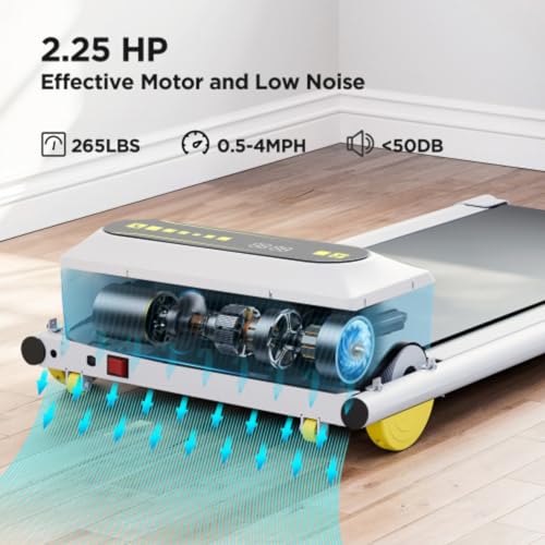 Caminadora portátil 2.25 HP para espacios pequeños miniatura 3