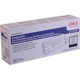 Oki C711 Series Black Toner, 11000 Yield - Genuine Orginal OEM toner