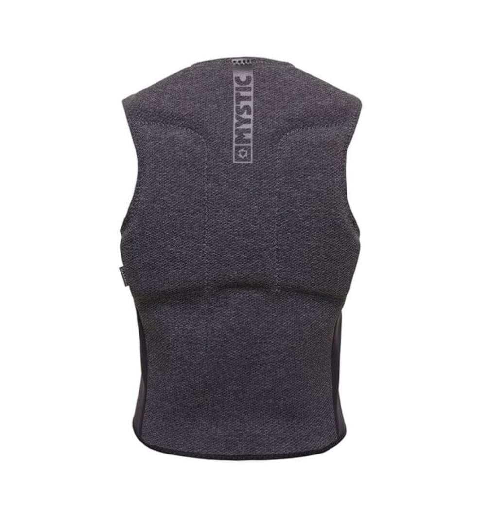 Mystic 2023 Block Kite Surfing Front-Zip Impact Vest - Grey