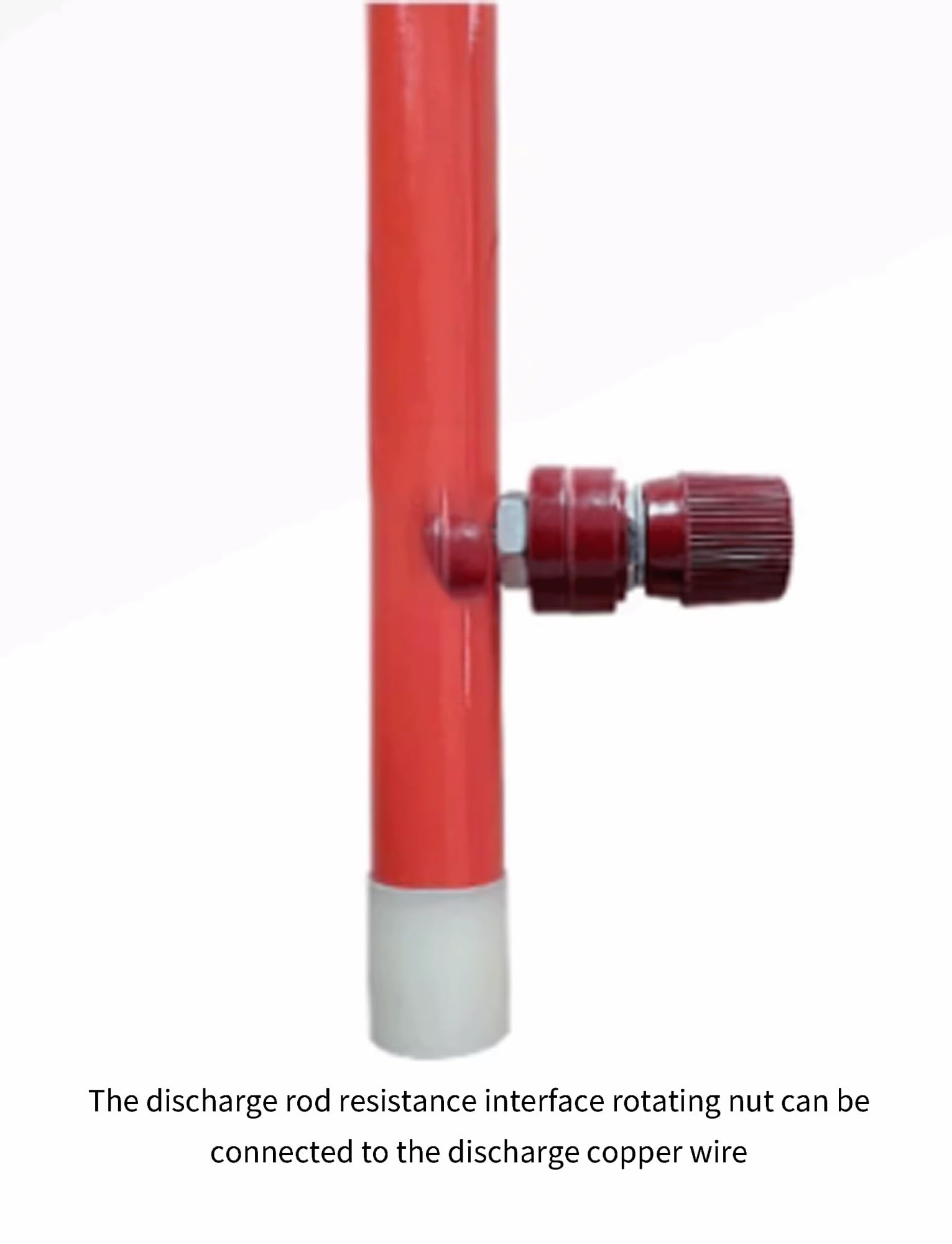 Varilla de descarga aislada, poste telescópico de resina epoxi, barra de descarga portátil para electricista para seguridad de alto voltaje