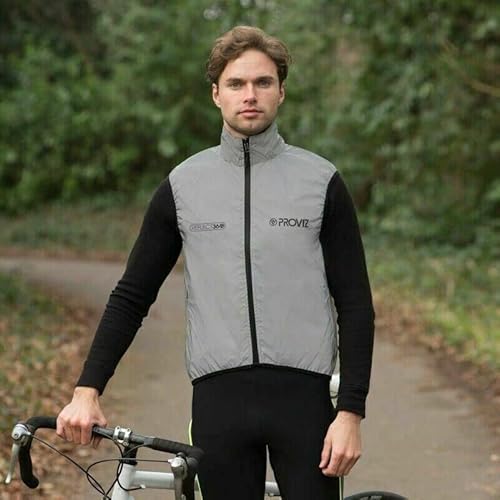 Proviz Men's Waterproof Cycling Gilet - Image 3
