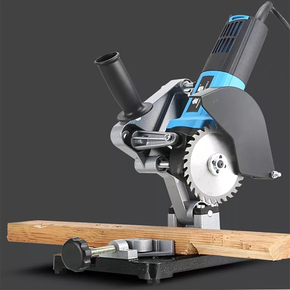 Supporto per smerigliatrice angolare da 100 115 125 mm supporto troncatrice legno ferro regolabile (100-115 - 125 mm)