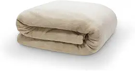 Cobertor Velour 300G M2 Solteiro 150X220 – Bege