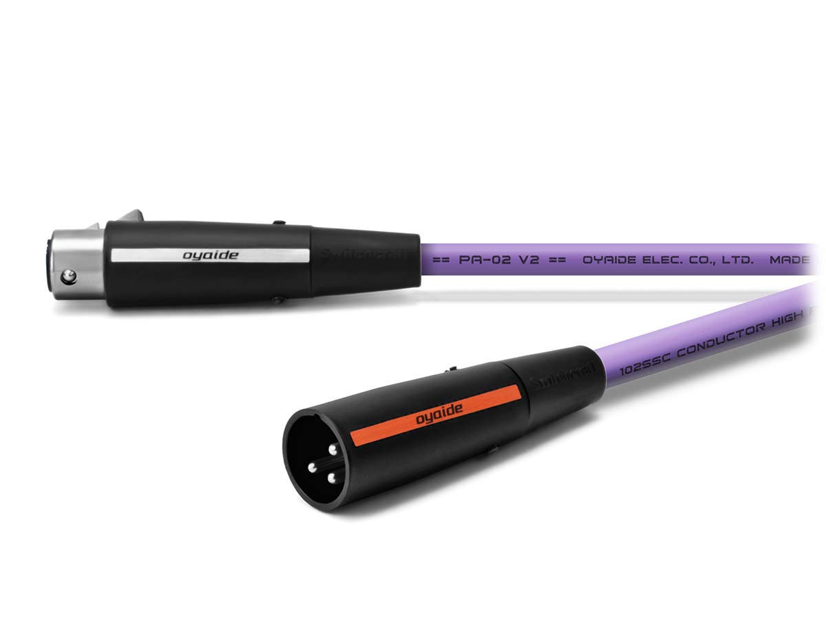 Amazon.co.jp: OYAIDE PA-02 TX V2 1.3m XLR インターコネクトケーブル