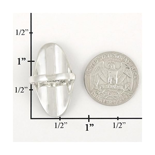 Turquoise Ring Sterling Silver 925 Genuine Gemstones Size 6 to 11 (Turquoise, 10)