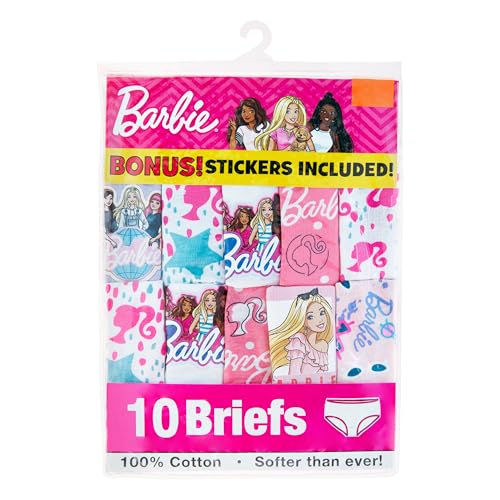 Barbie Girls' Amazon Exclusive Underwear Multipacks with Dreamhouse Advent Calendar Option 2/3t-102
