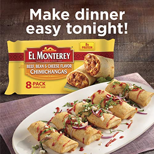 El Monterey Beef, Bean And Cheese Flavor Chimichangas thumb #4