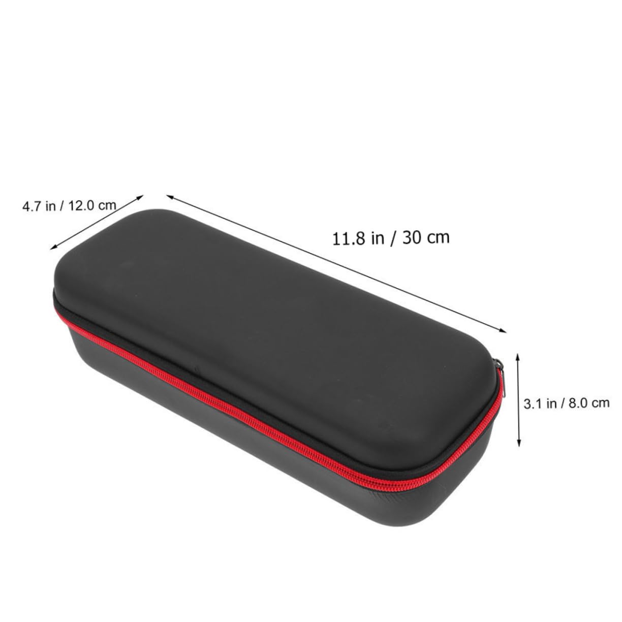 GOOHOCHY 2pcs Portable Microphone Cases Durable Mic Storage Pouch with Mesh Bag for Accessories Shock Resistant Zippered Protection for Travel Go Use