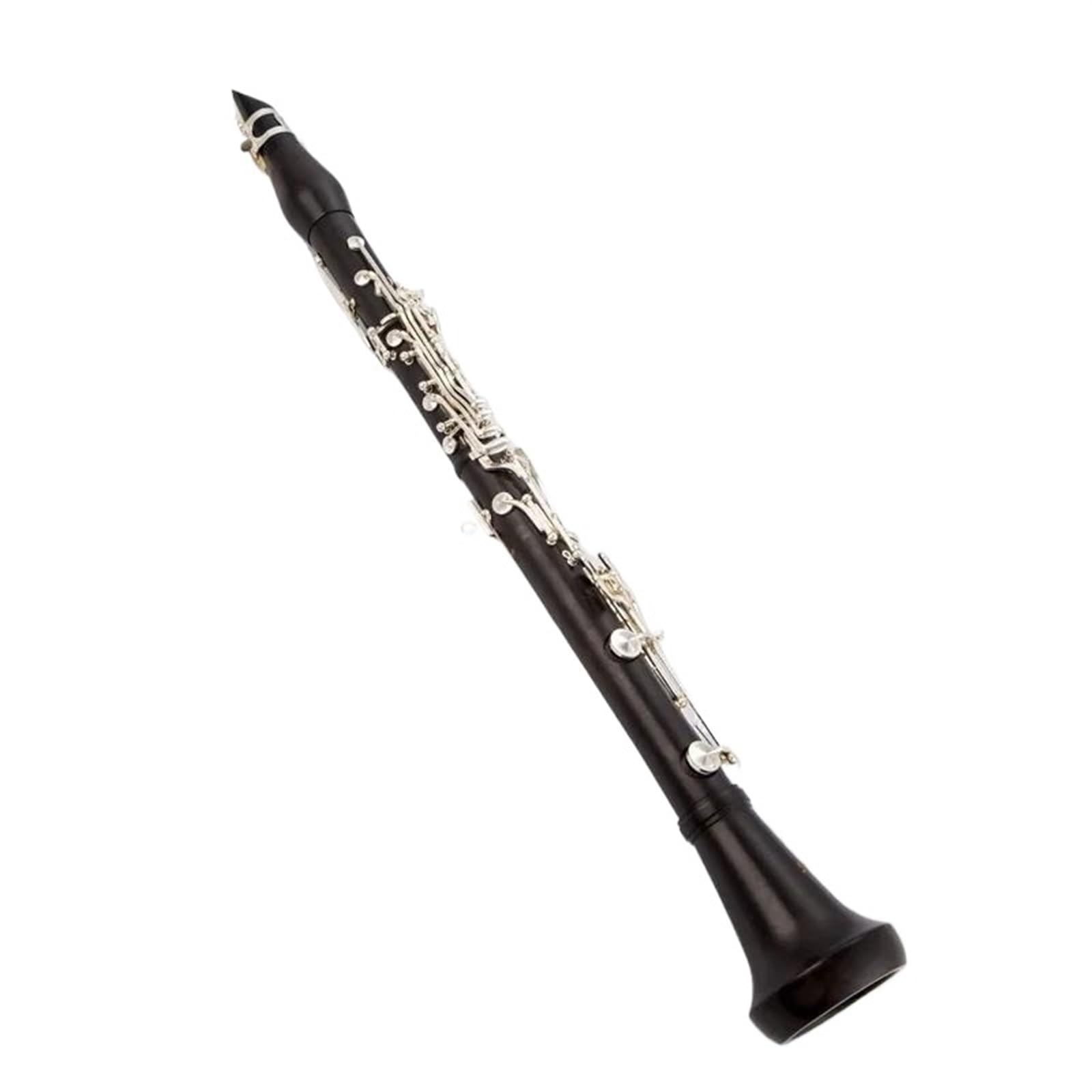 Klarnet Bb Klarnet Drewno Hebanowy Klarnet 17 Klawiszy Srebrny Klucz Instrumenty Muzyczne Case Stroiki