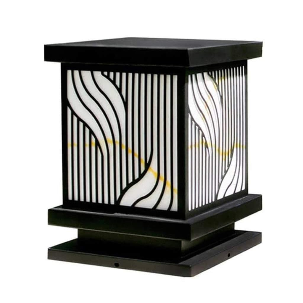 QUSYZD Column Lights Waterproof Rust-Proof Post Lamp Fence Patio Lights Led Column Head Lamp Villa Courtyard Landscape Lighting,