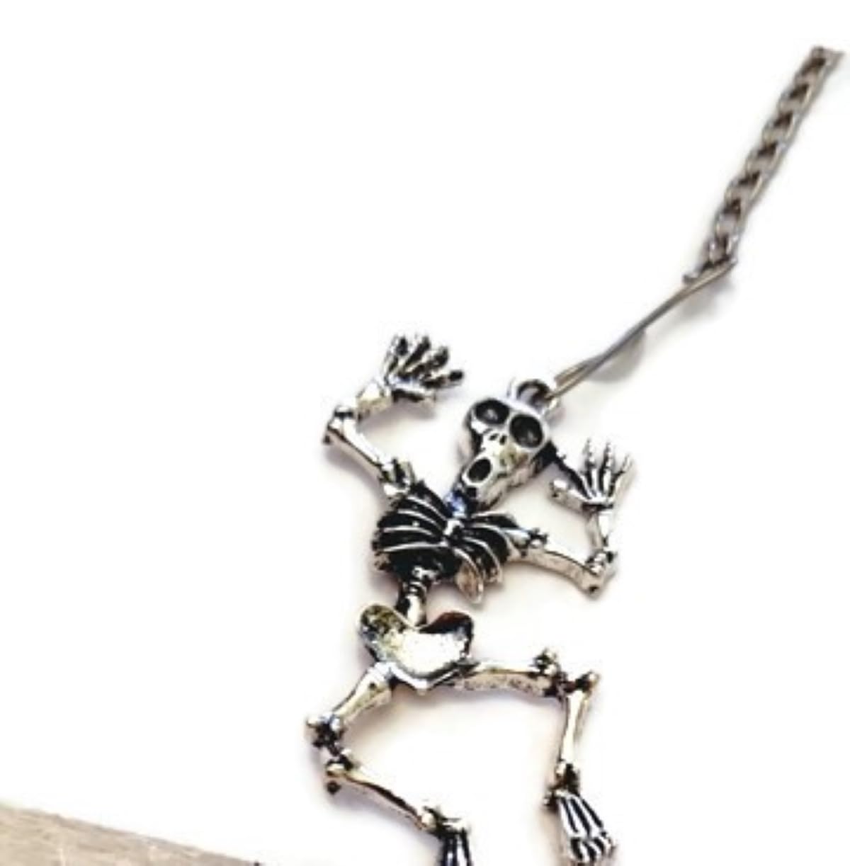 Skeleton Chain Tea Strainer for Brewing Dried herbal Tea Leaves