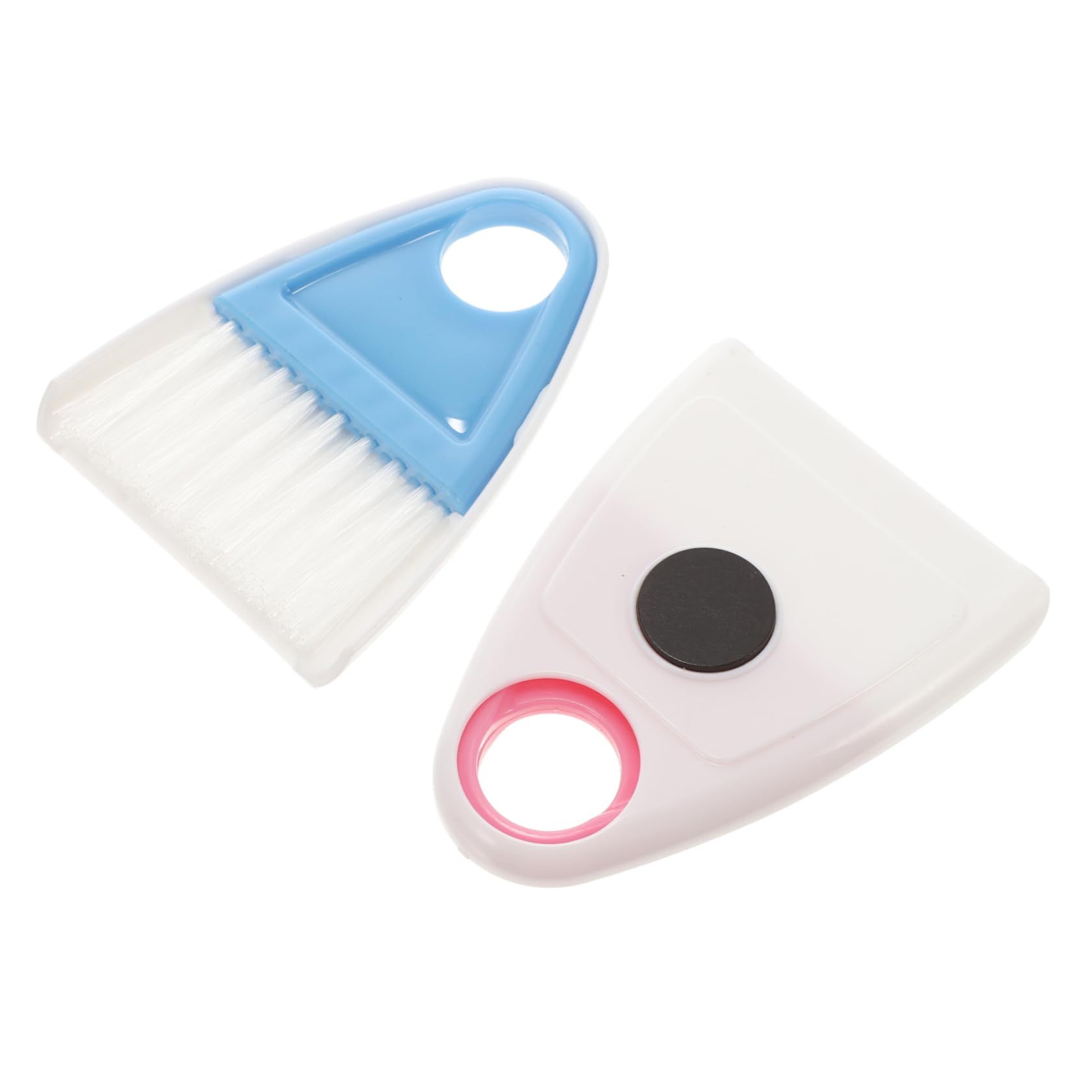 KOMBIUDA 2 Sets Small Broom Mini Dustpan and Brush Pet Cleaning Brush Mini Brush Mini Cleaning Broom Pet Cleaning Tool Cleaning for Household Use Home Cleaning Accessory Mini Broom Plastic