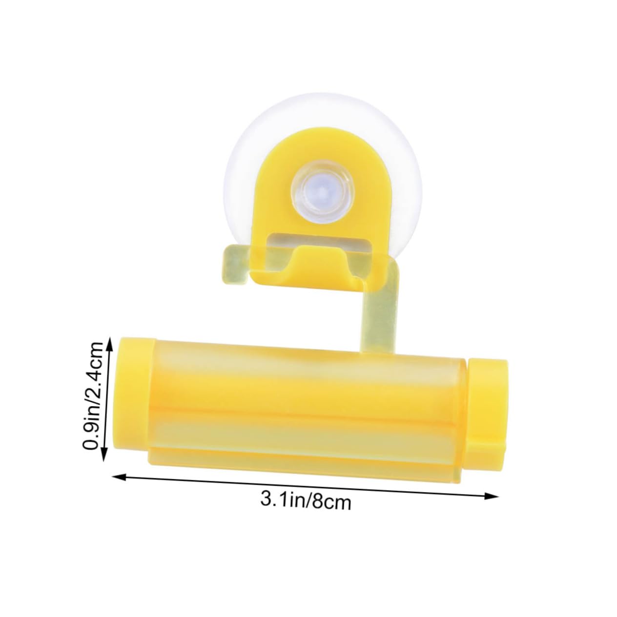 MOLUCKFU Othpaste Squeezer Mount Refillable Toothpaste Dispenser Hanging Holder for Home Bathroom Hotel