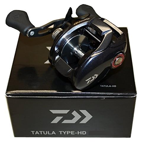 Daiwa Tatula Type HD 7.3:1 Baitcast-Rolle, schwarz Cover