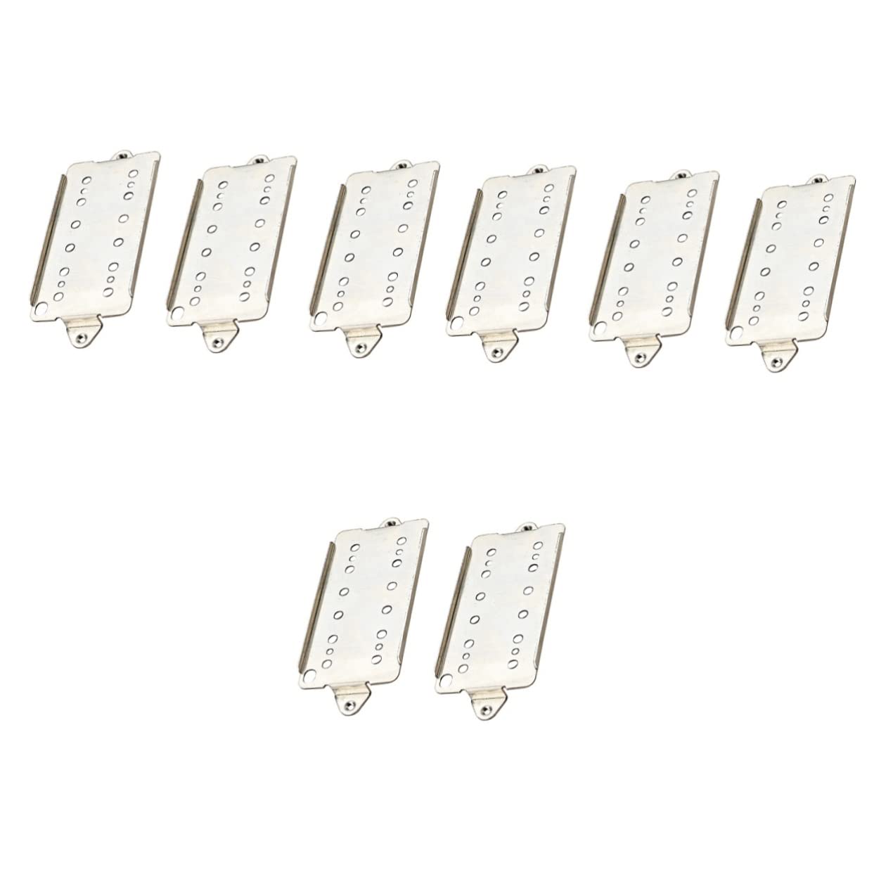 FAVOMOTO 4sets Professional Guitar Pickup Base Metal Instrument Base Wearable Pickup 2pcs*4