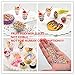 Unedible Fake Candy Sweets Sugar Sprinkles - 10 Packs of Colorful Ice Sprinkles Decorations for Slime Kit DIY Cake Dessert Simulation Food (Color A)