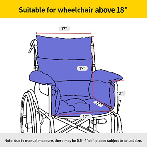 Trendcode TRLYD-03-BLUE Wheelchair Cushions,Pressure Pain Relief Accessories thumb #5