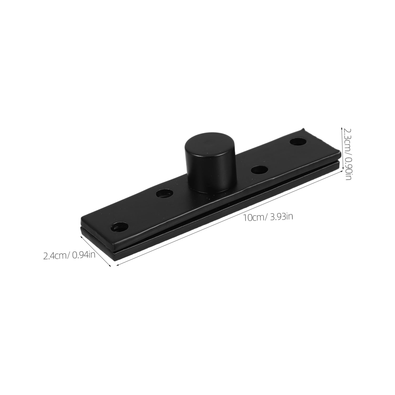 SEWACC Stainless Steel 360° Rotating Door Hinge Hidden Pivot for Wooden Doors and Bookcases