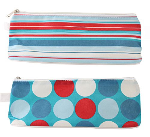 Preisvergleich Produktbild Just Stationery"Spots & Stripes Design" Bleistift Fall