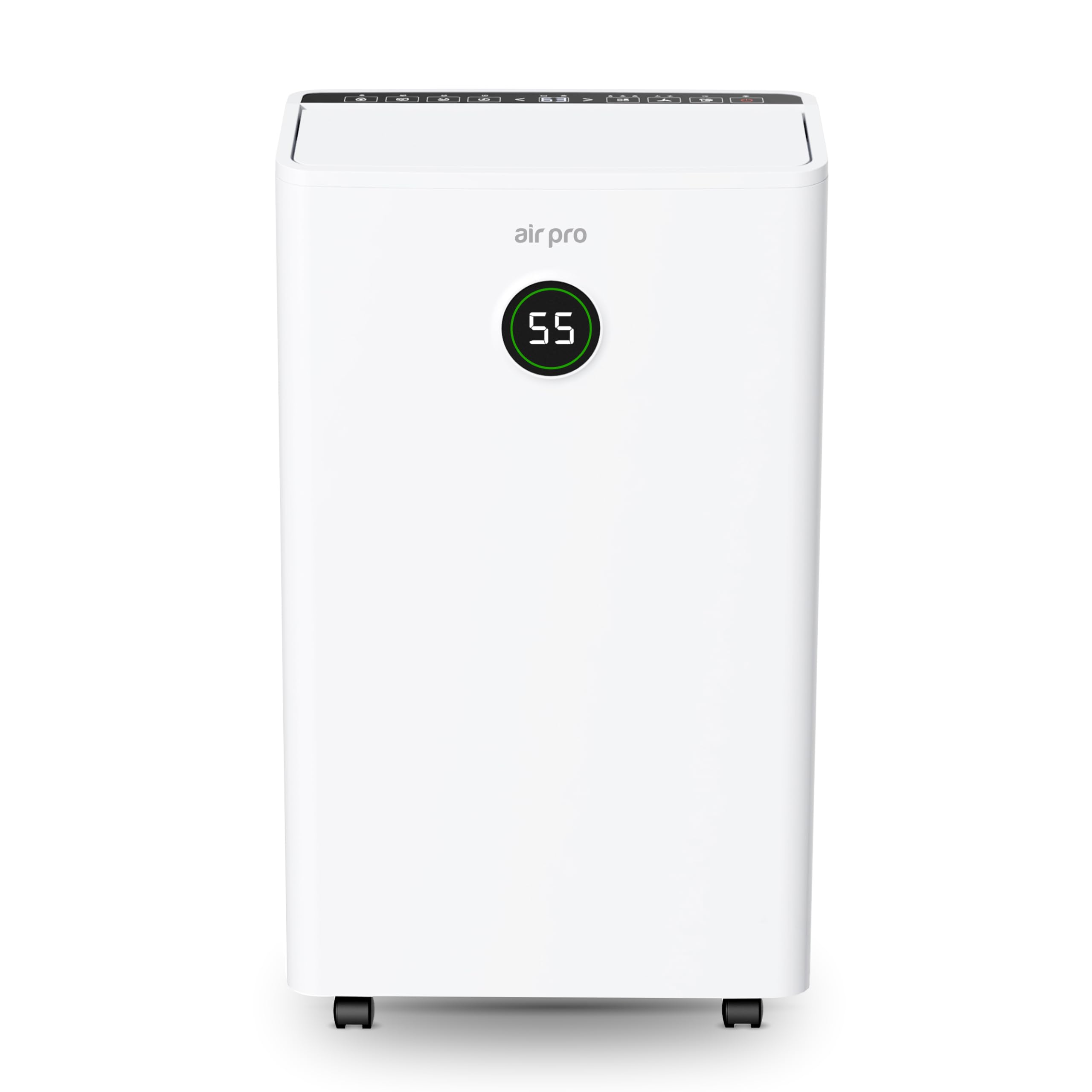 Air Pro16L/Day Digital Dehumidifier - Large 5.5L Tank, Sleep Mode, 24H Timer Laundry Drying, Bedroom, Basement, Garage & Kitchen - Portable Electric Mould, Damp and Condensation Remover