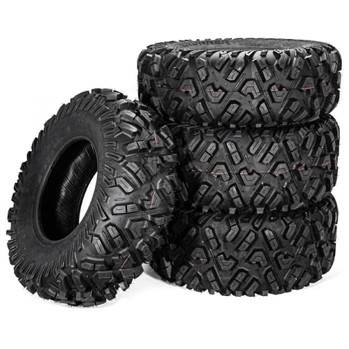 FORERUNNER 26x9-12 & 26x11-12 ATV Tires, All Terrain 6PR 26x9-12 & 26x11-12 ATV UTV Trail Mud Sand Off-Road Tires (Pack of 4, Tubeless)