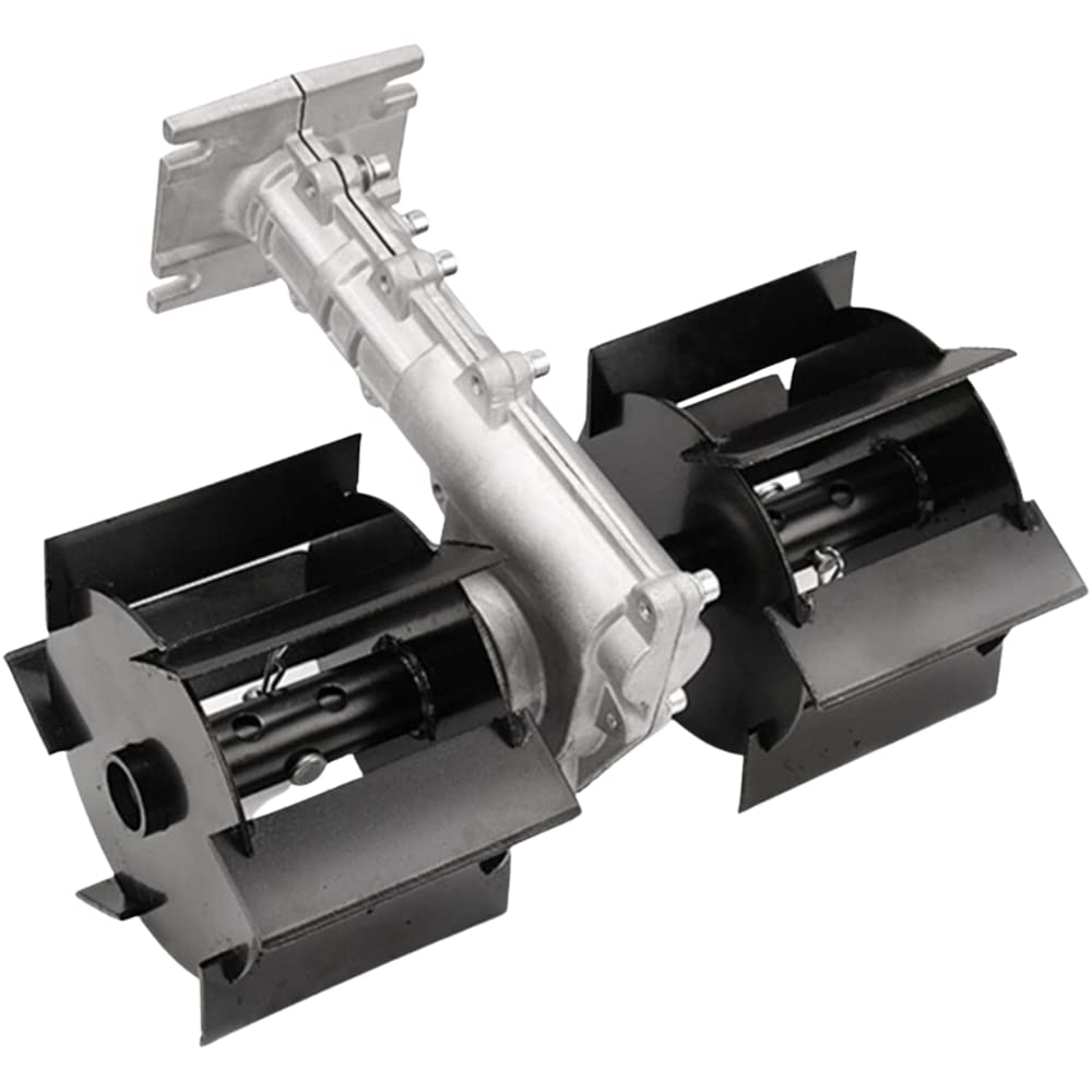 KNakasaki Cepillo Desbrozadora Profesional - Rueda de Alambre de Acero – Cabezal Recortador para Hierbas y Cultivo, Herramienta Manual Rotativa para Suelo y Jardinería