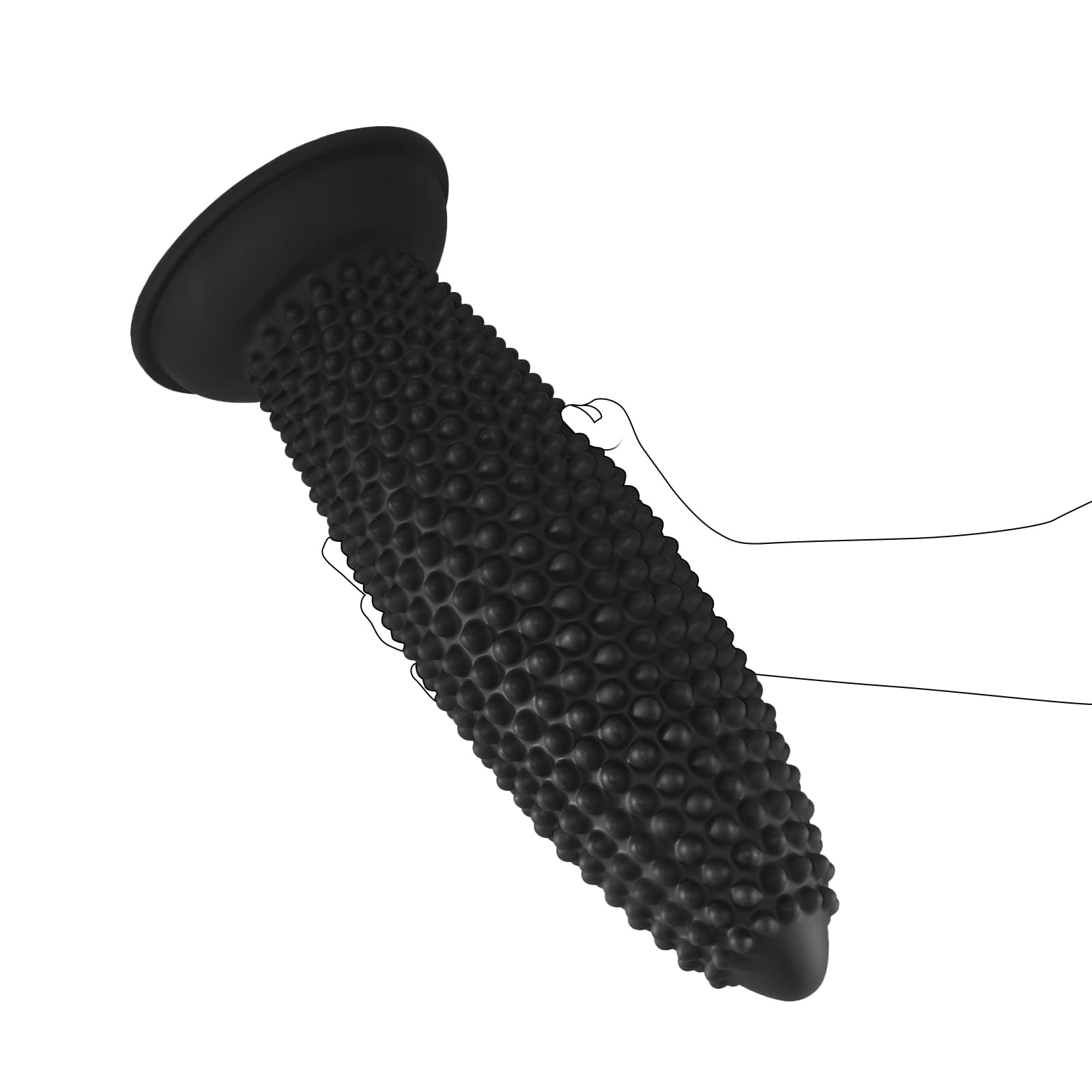 Plug Anal Énorme de 35cm, Gode Anal Géant Silicone XXXL pour Avancé