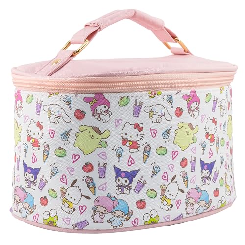 Fast Forward Stitch, Hello Kitty, organizador de maquiagem de shortcake azul ou morango, bolsa de higiene de viagem para mulheres, bolsa de viagem de maquiagem, bolsa de cosméticos, estojo de trem, HK