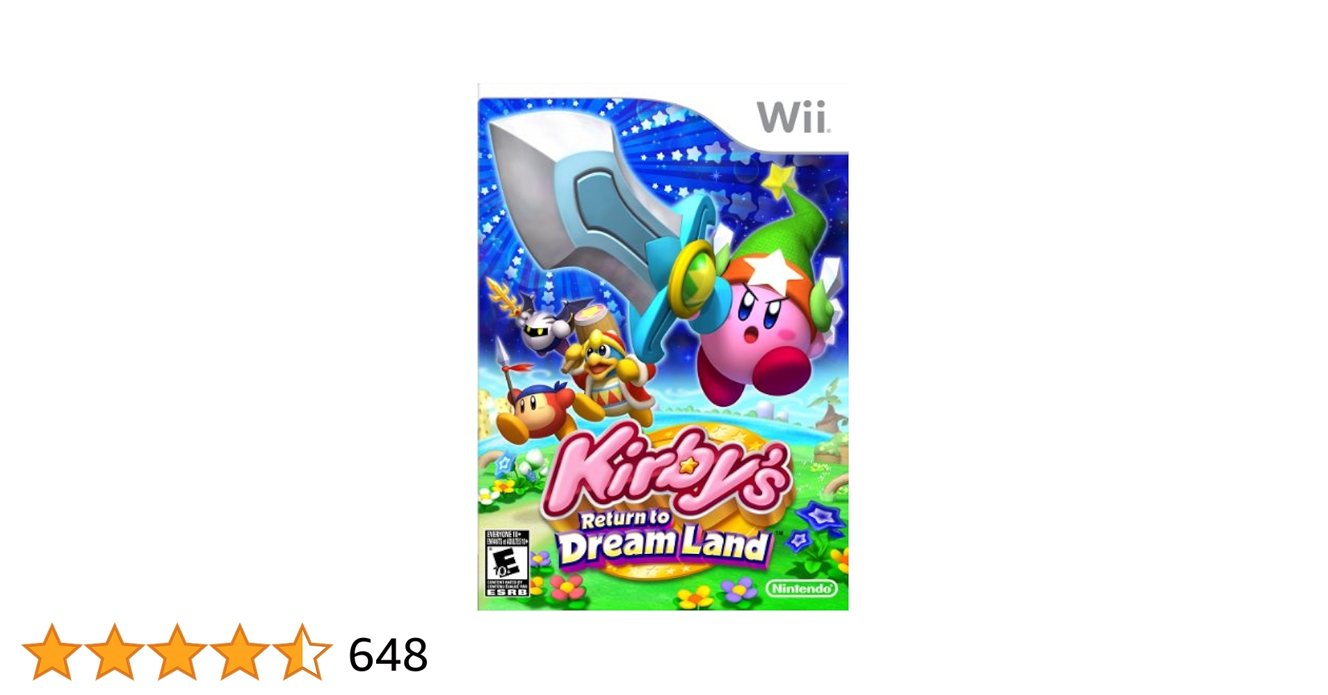 Wii - wii 北米版 星のカービィ Kirby&#39;s Return to Dream Amazon.com: Kirby's Return to Dream Land : Video Games