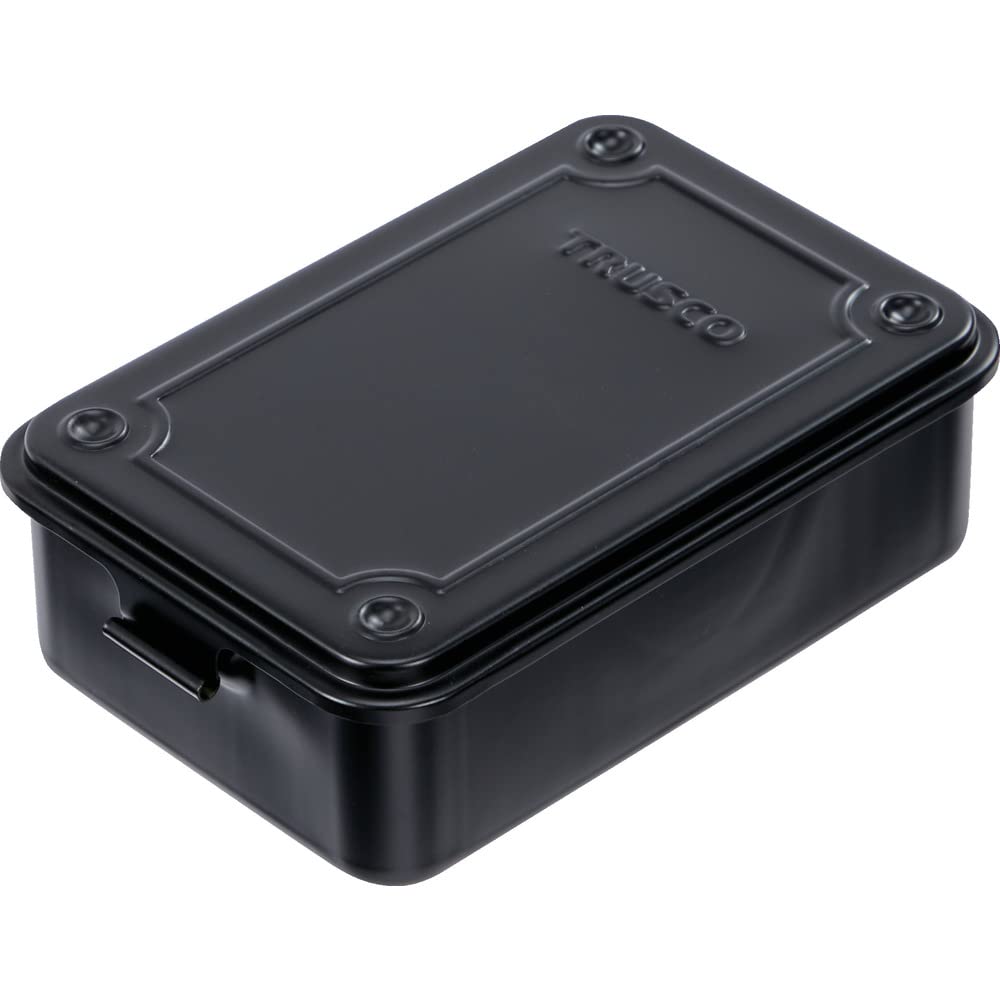 トラスコ中山(TRUSCO) Trusco Nakayama T-150MBK Trunk Tool Box, 6.1 x 4.1 x 2.0 inches (154 x 105 x 52 cm), Matte Black
