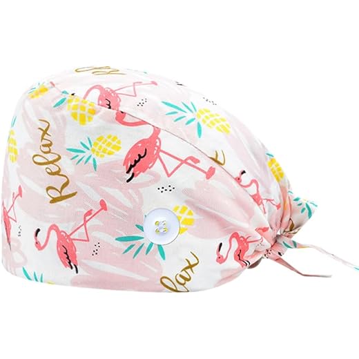 Animal Design Scrub Cap