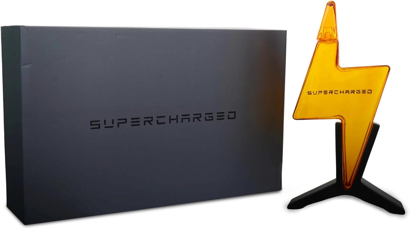 Tesla Tequila Decanter Bottle & Stand Limited Edition