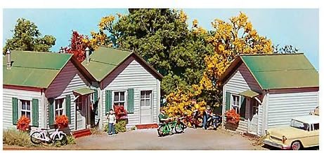 Kit de escala HO Cabinas cortadas con láser en Collard's Creek