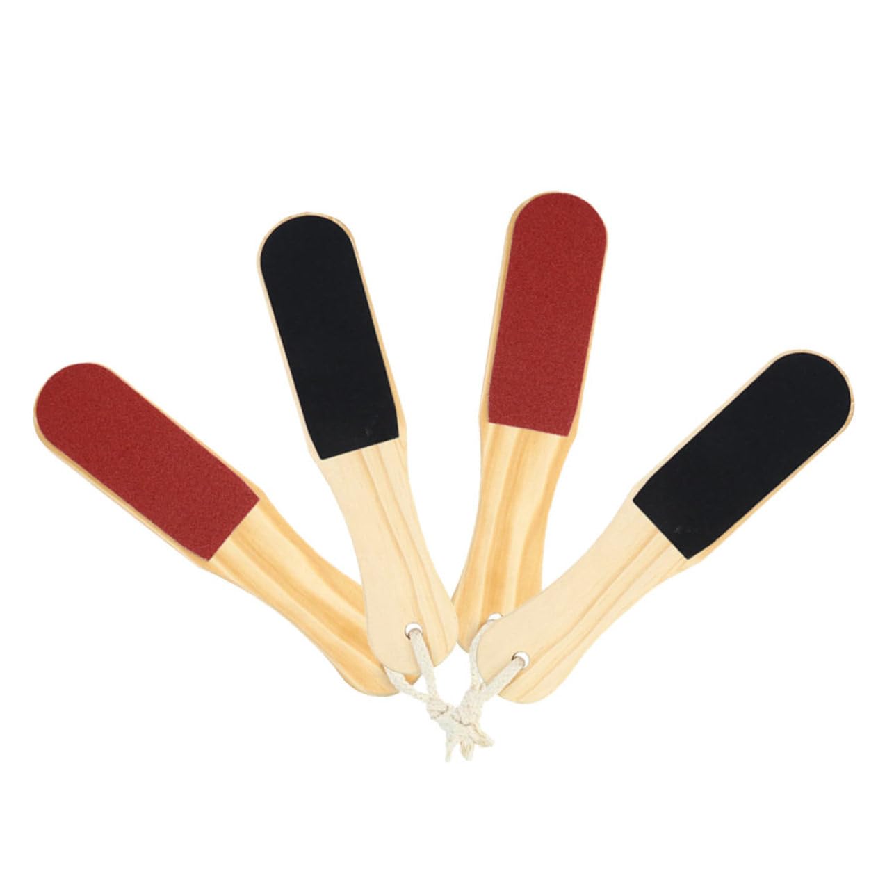 WOFASHPURET 4Pcs Double Sided Foot Tool Ergonomic Remover Dead Skin File for Home Professional Use Design with Comfortable Grip