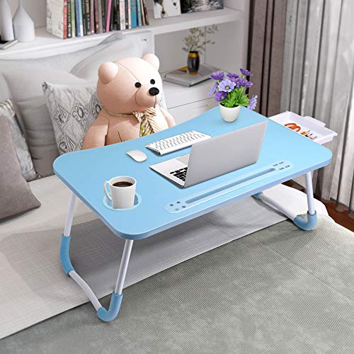 image for Slendor Laptop Desk Laptop Bed Stand Foldable Laptop Table Folding Bre