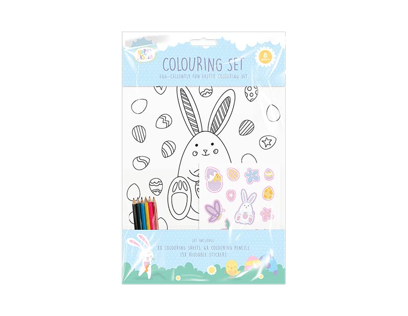 LiveMoor Easter Craft Supplies (Easter Colouring Set)
