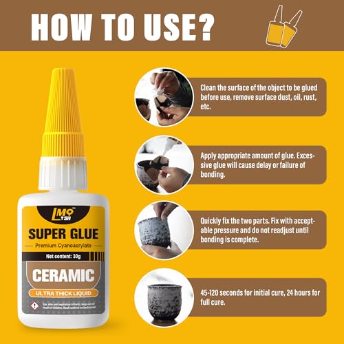 Lmq Lash LMQ-B-C2-1 Ceramic Glue, 30G Super Glue thumb #5