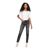 ONLY Jeans Dritto affusolato Donna Stretch Vita Alta Denim Classico Pants