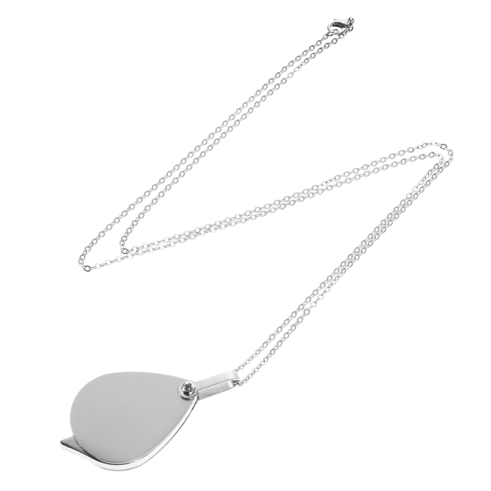 Ipetboom Reading Magnifier Necklace 10x Magnification Loupe Charm for Jewelry Making Fashion Accessory