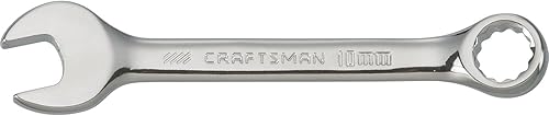 Craftsman Llave combinada, 12 puntos, 0.394 in corta (CMMT44113) (paquete de 2)