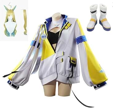 Amazon.co.jp: [ECMRAD] ネオユニヴァース コスプレ衣装 +尻尾 +