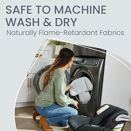 britax willow brook s baby travel system infant car seat and stroller combo with alpine base clicktight technology safewash insert and cover glacier onyx