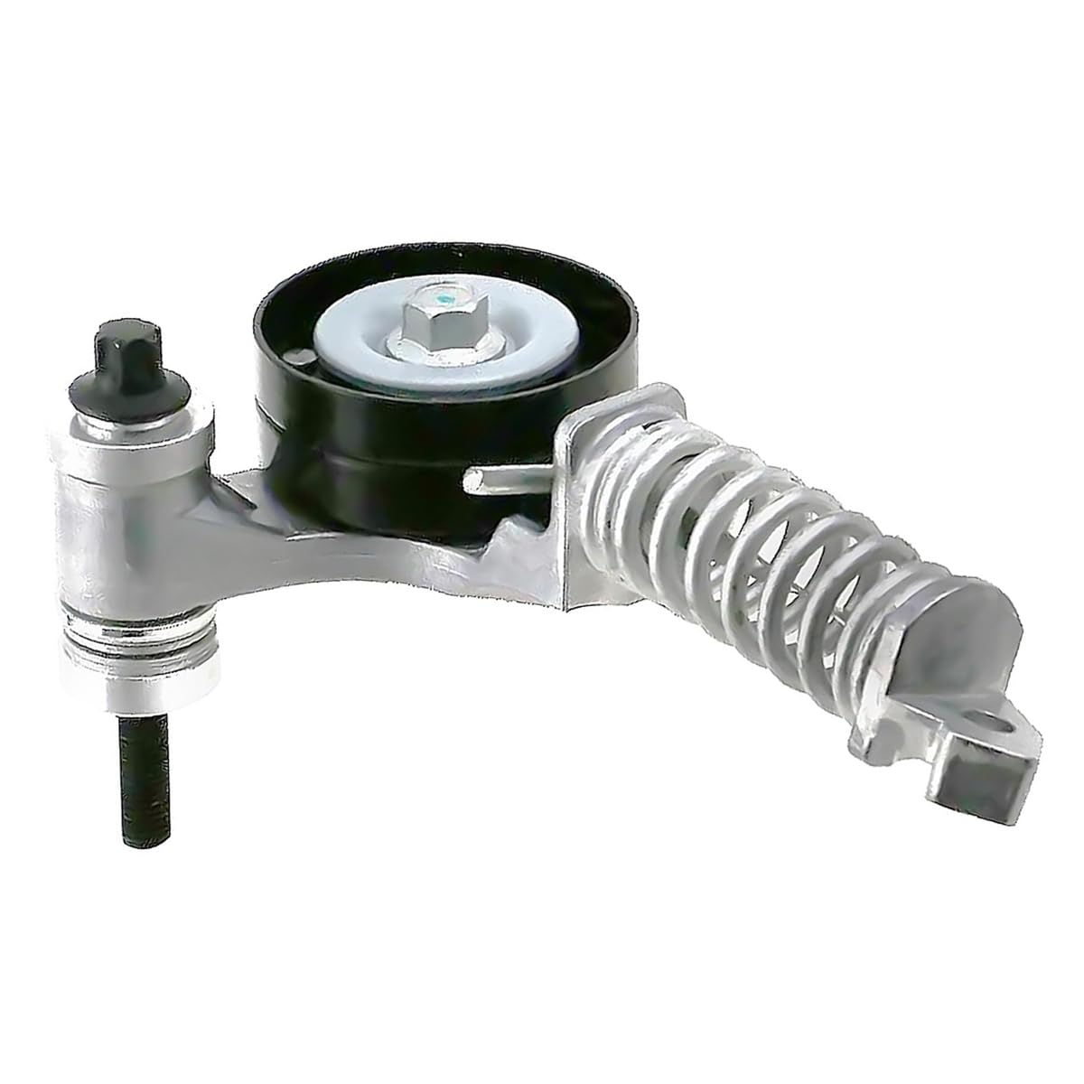 Polea tensora Tensor de correa acanalada en V compatible con Astra G H J Corsa B C D E Insignia Meriva Mokka X Zafira Adam Tigra Agila Cascada Combo Aveo Cruze Orlando Trax