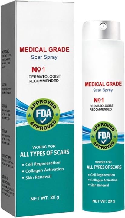 Scar Remove Advanced Scar Remover Spray | Acne Scar Treatment Spray for Face | Helps Improve Appearance of Acne Marks & Dark Spots | Gentle Skin Care for Acne-Prone Skin | 20G-image-20
