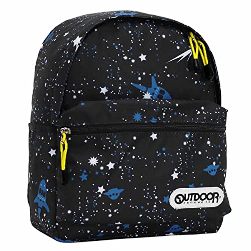 [アウトドアプロダクツ] リュック リュックサック デイパック キッズ 子供用 B5収納 幼稚園 遠足 ギフト プレゼント (コスモブラック)のサムネイル