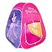 Disney - Tienda de princesas para Niñas Niños Juguetes niños 3 años Tienda Pop Up Casitas infantiles tela con bolsa de transporte Diseño automontable Princesas Disney