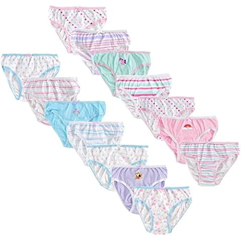 GIRLS 7 DAY BRIEFS 7-8 YEARS (1 PACKET OF 7 BRIEFS) Cover